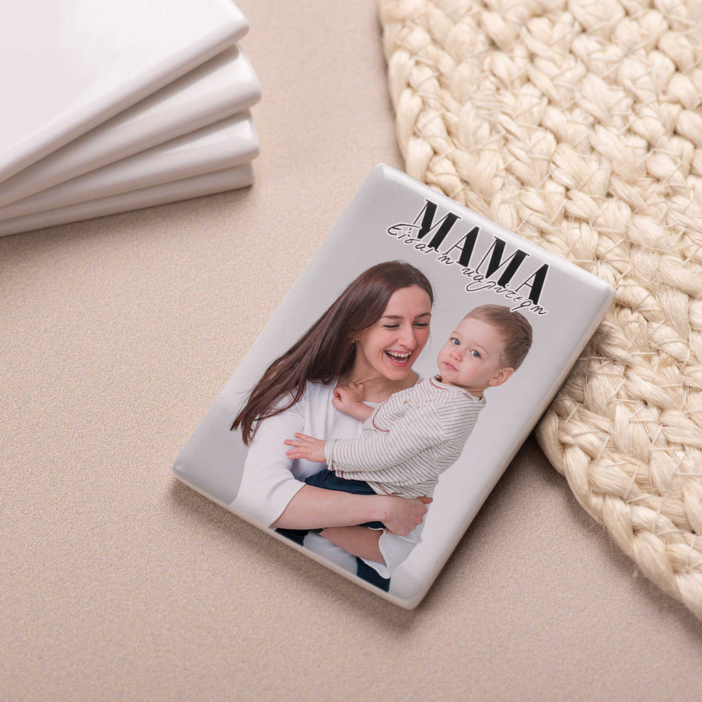 Mom, You Are the Best - Ceramic Magnet - GOTShirts