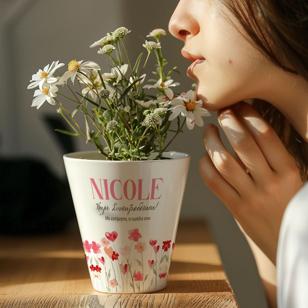 Pink Flowers Retirement - Flower Pot - GOTShirts