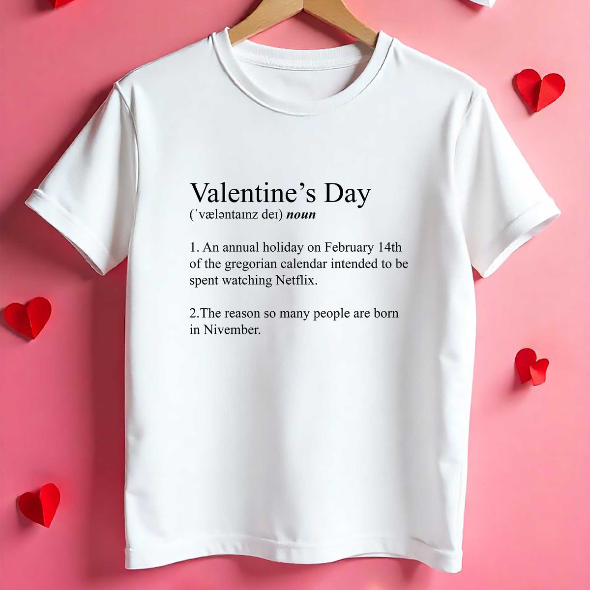 Valentine's Day Definition T-Shirt - GOTShirts