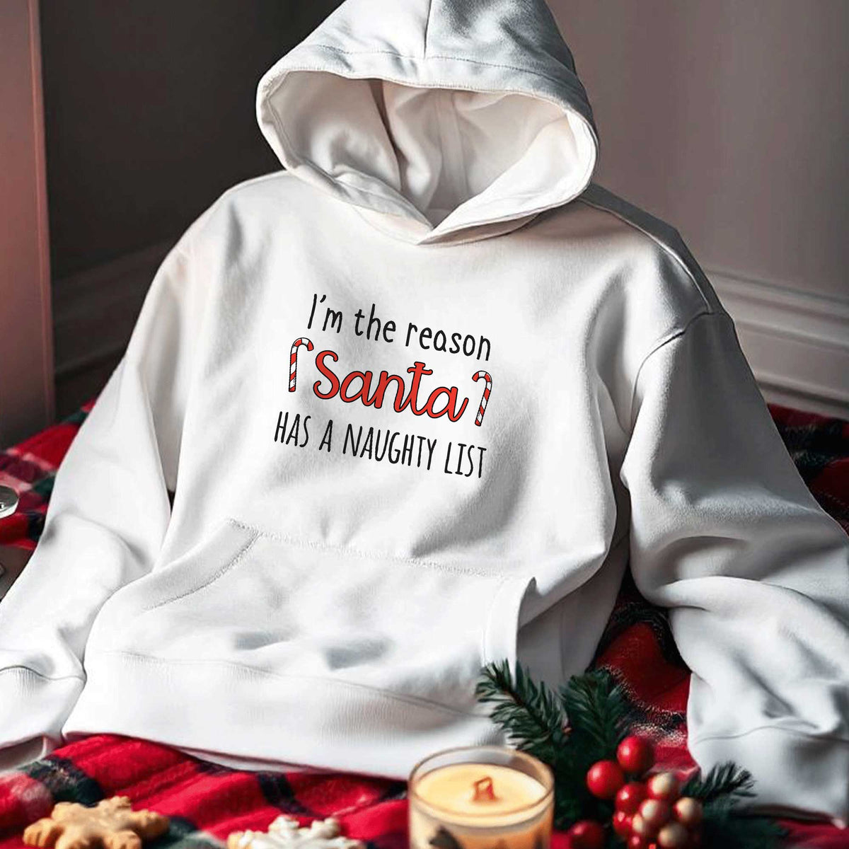 Reason Santa Has A Naughty List - Hoodie - GOTShirts