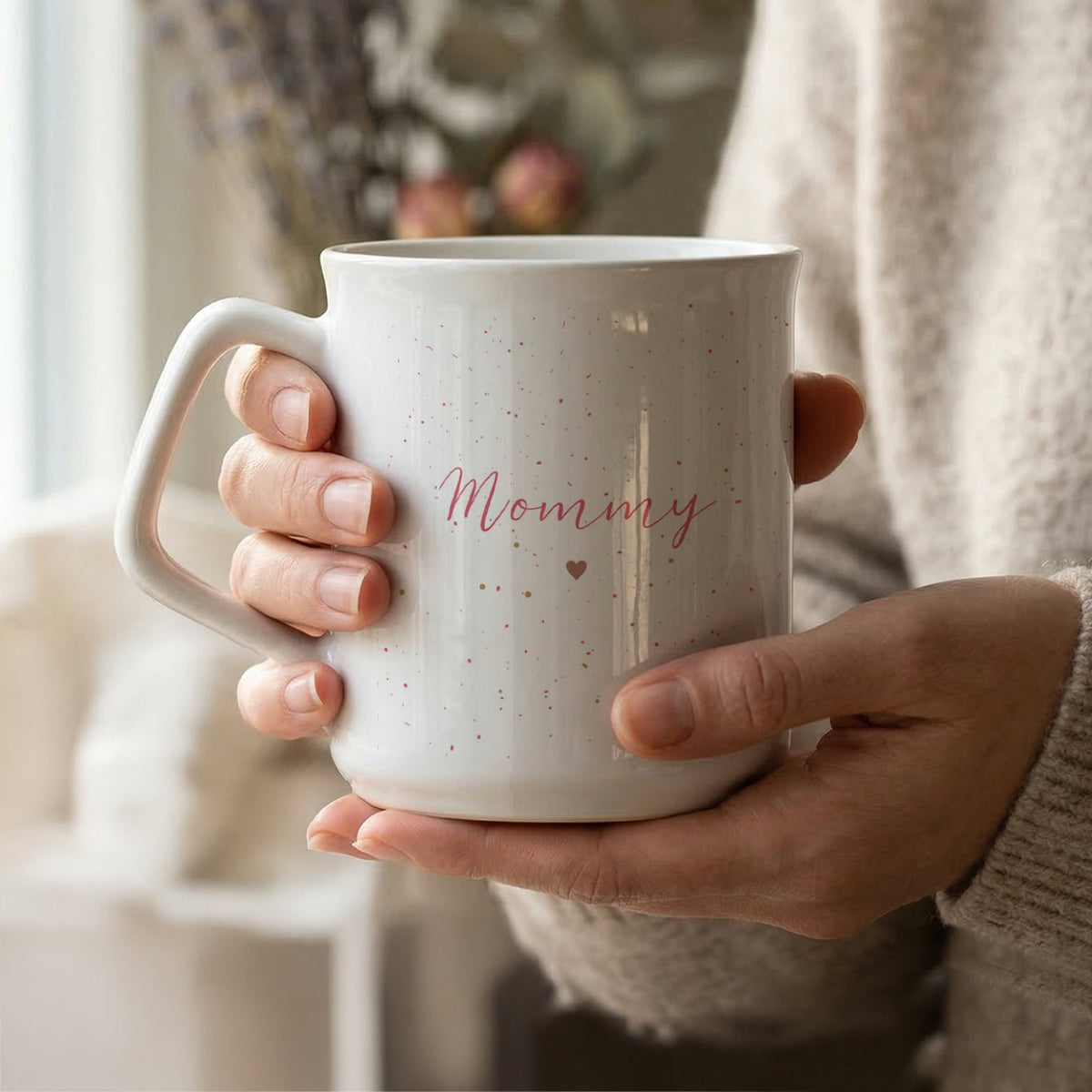 Mommy With Speckles - Ceramic Mug 9oz - GOTShirts