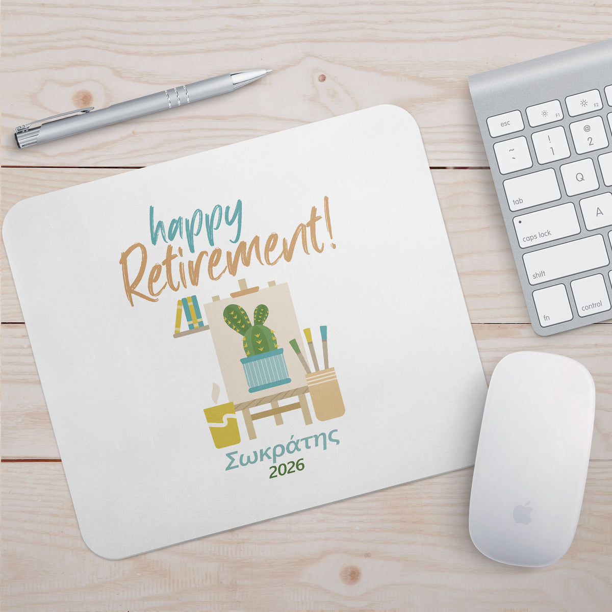 Happy Retirement Man - Mousepad - GOTShirts