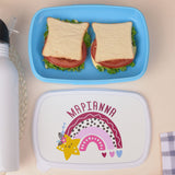 Pink Rainbow - Plastic Lunch Box - GOTShirts
