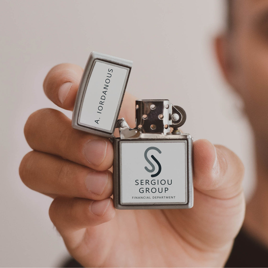 Company Logo - Silver Metallic Lighter - GOTShirts