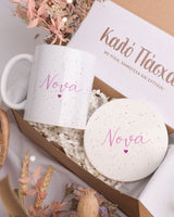 Godparents & Speckles - Ceramic Mug 11oz & Coaster Gift Box - GOTShirts