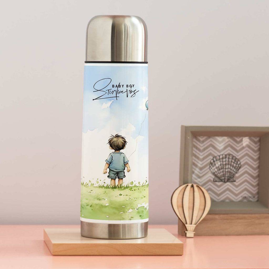 Boy With Baloon - Stainless Steel Thermos 750ml - GOTShirts