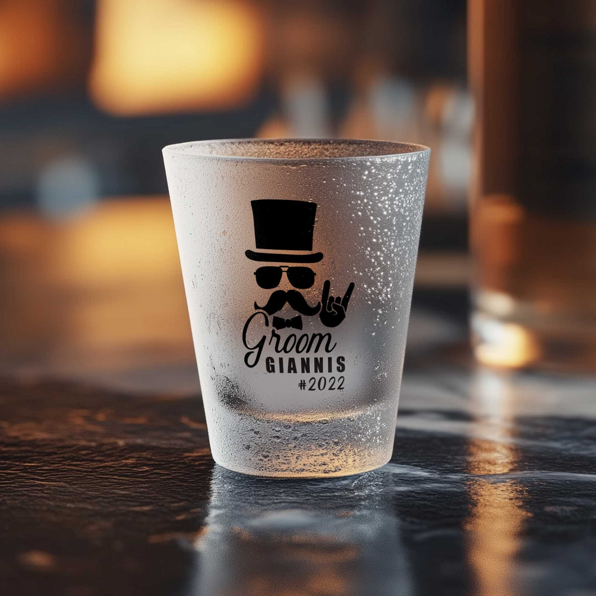 Groom - Frosted Shot Glass - GOTShirts