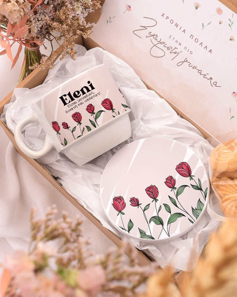 Roses - Coffee Mug & Coaster Set - GOTShirts