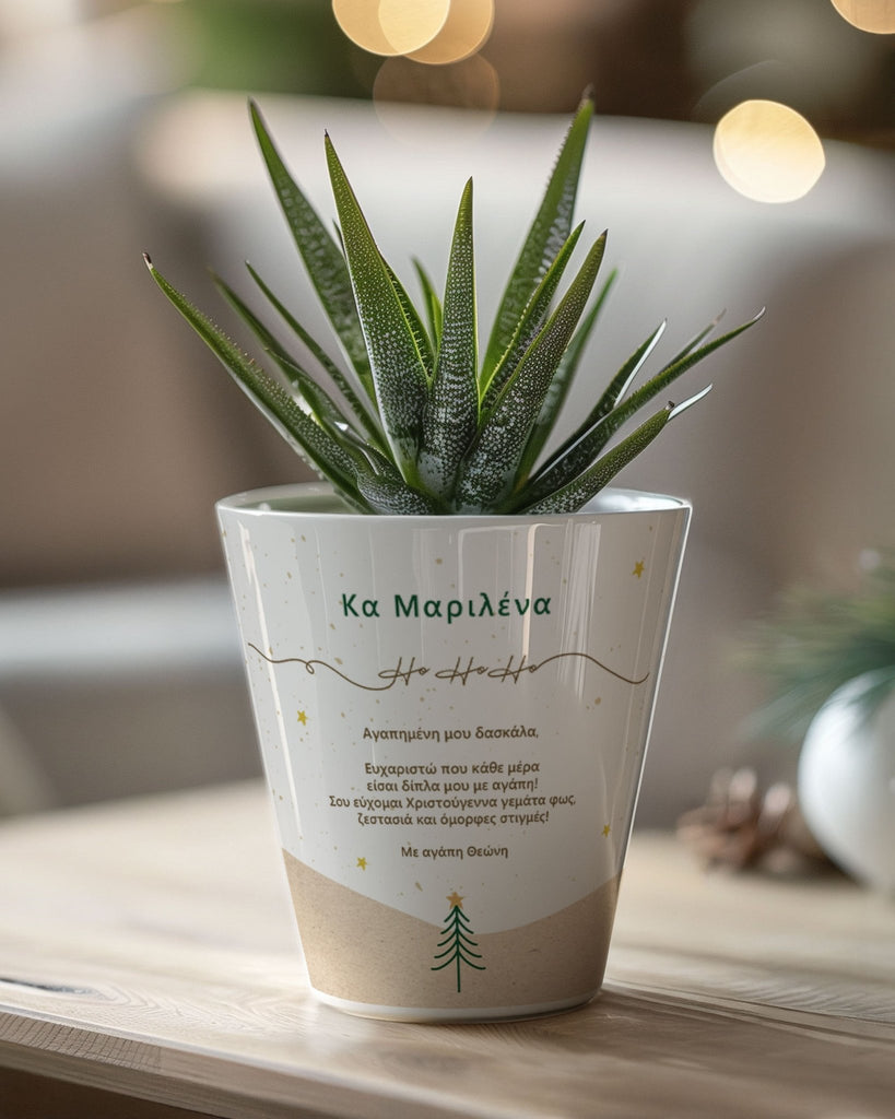 Hohoho Teacher - Flower Pot - GOTShirts