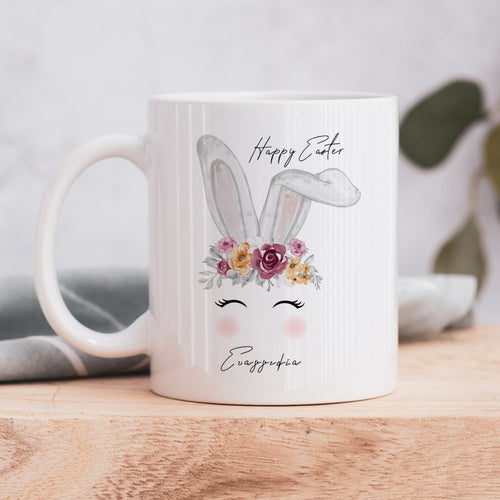 Flowers Bunny Face - Ceramic Mug 330ml - GOTShirts