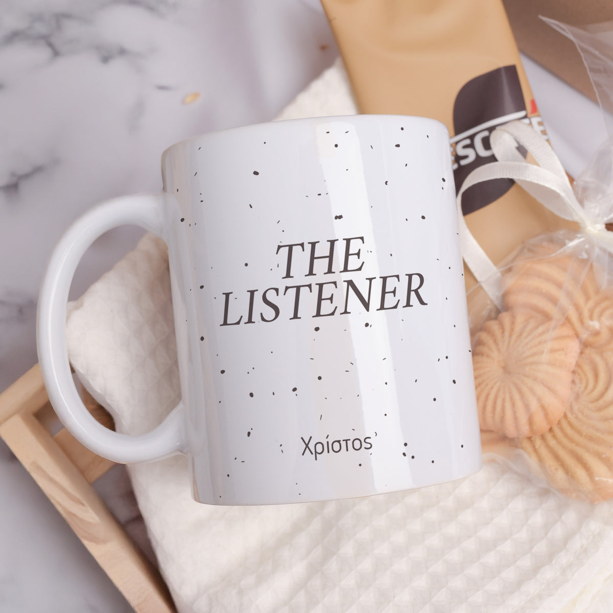 Yapper & Listener - Ceramic Mug 11oz & Coaster Gift Box - GOTShirts