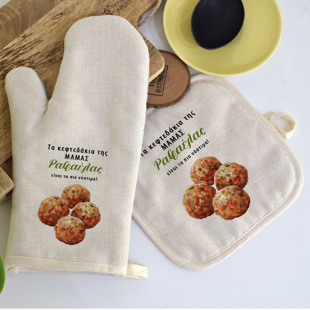 Mama's Meatballs - Oven Mitt & Pot Holder - GOTShirts