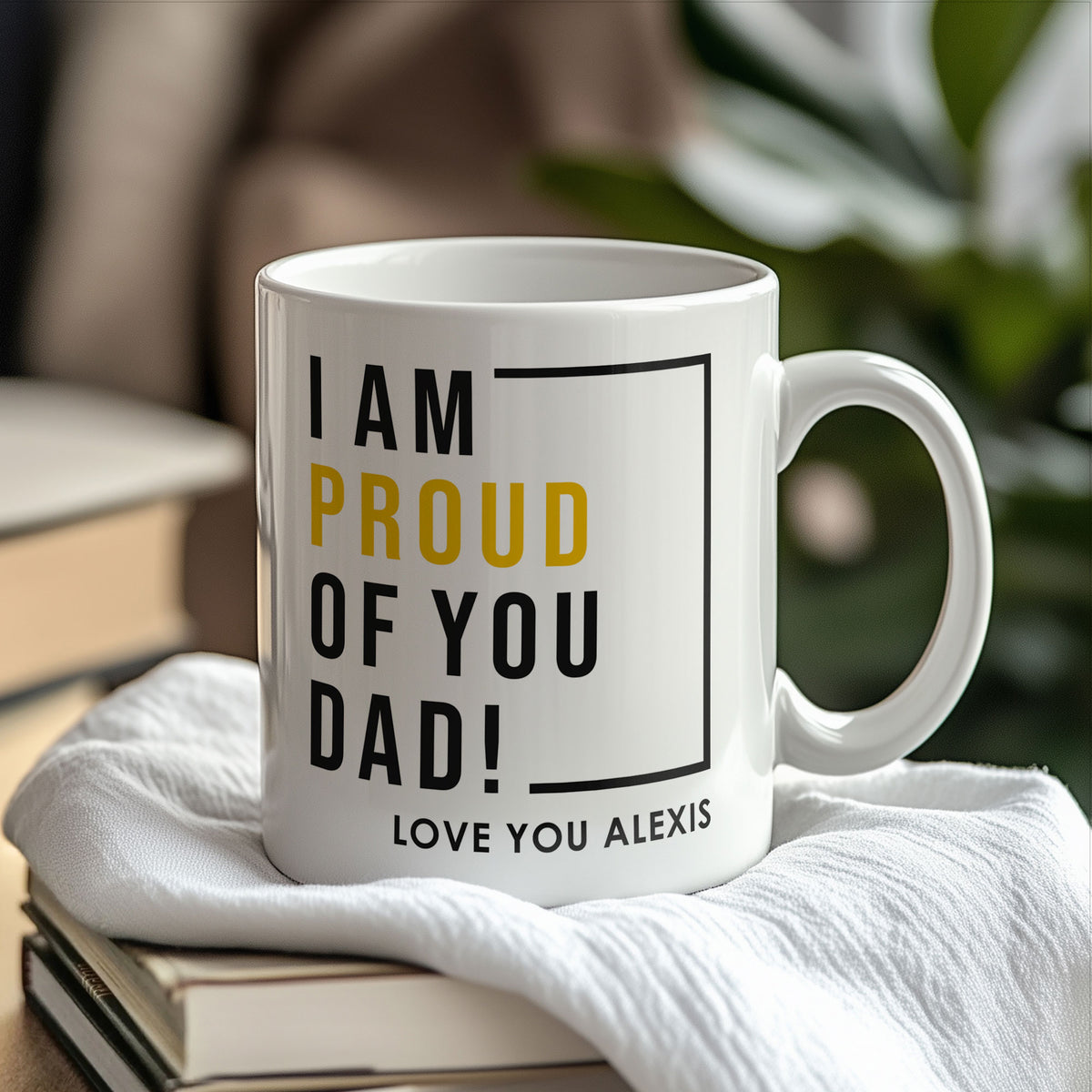 Proud Of You Dad - Ceramic Mug 330ml - GOTShirts