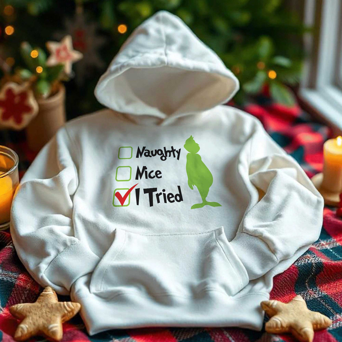 I tried - Hoodie - GOTShirts