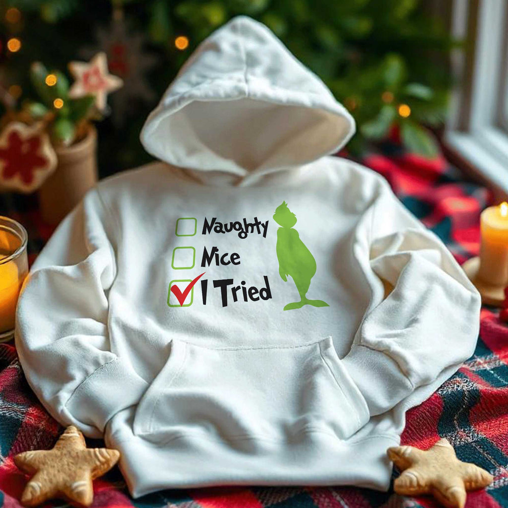 I tried - Hoodie - GOTShirts