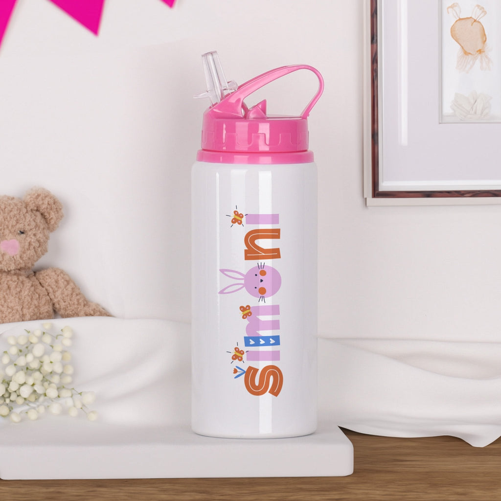 Kids Aluminum Bottle 600ml - Easter Letters