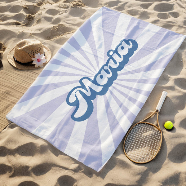 Retro - Beach Towel - GOTShirts