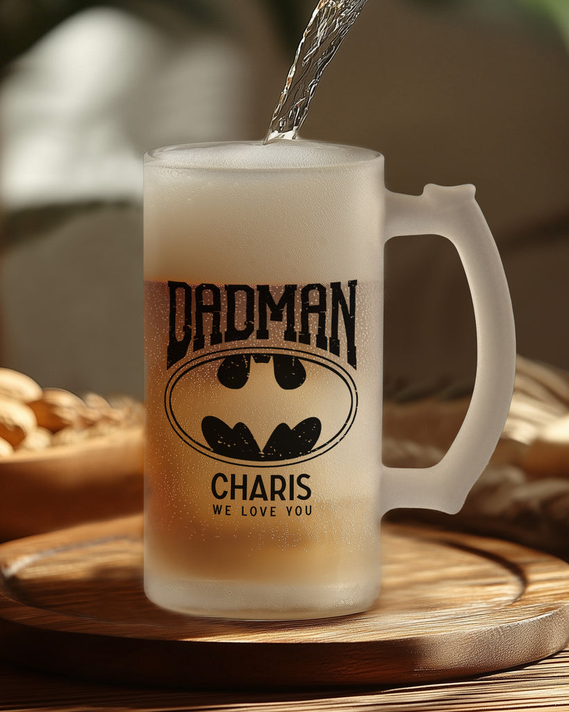 Dadman - Frosted Beer Glass