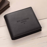 Best Husband - Men's Leather Wallet (Engraved) - GOTShirts