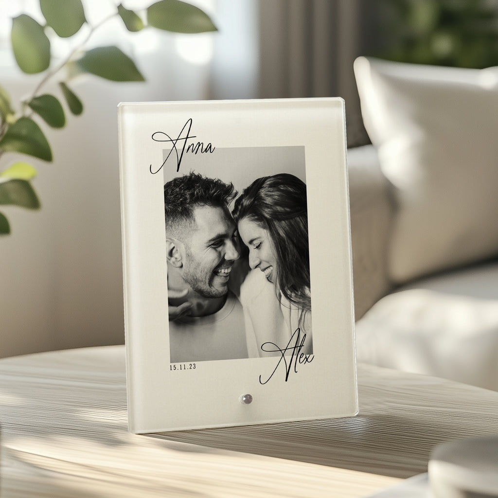 Black & White - Glass Frame - GOTShirts