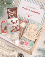 Christmas Deer - Mug & Paintings Gift Box - GOTShirts