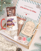 Purple Hat Bird - Mug & Paintings Gift Box - GOTShirts