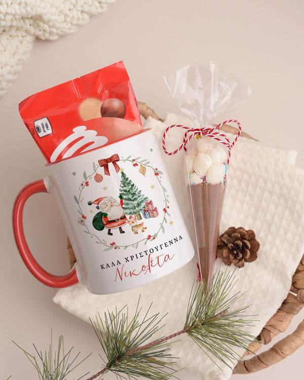 Merry Christmas Santa - Mug & Paintings Gift Box - GOTShirts