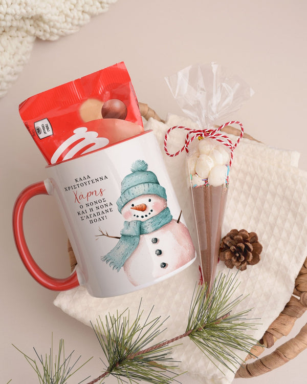 Snowman - Mug & Paintings Gift Box - GOTShirts