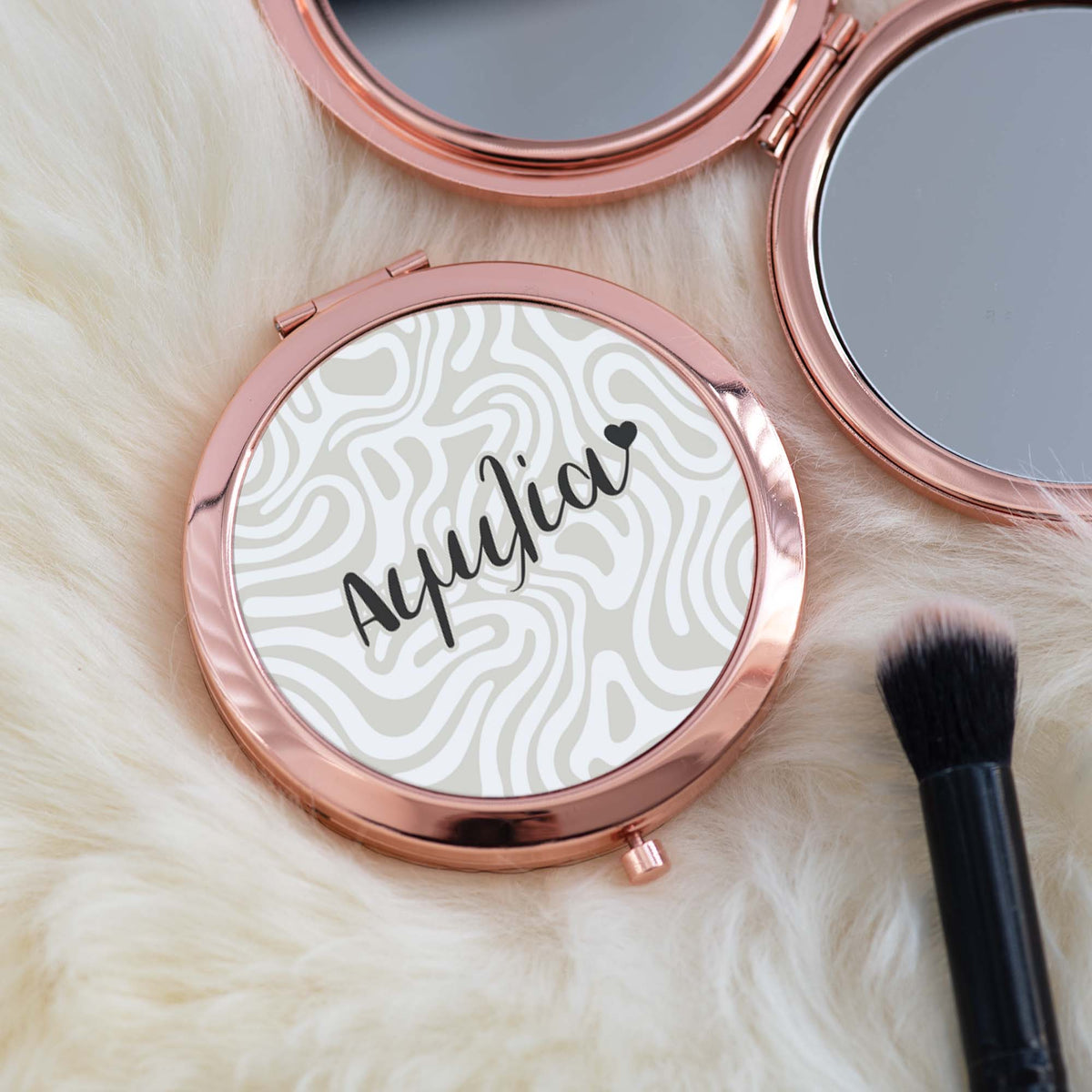 Pattern & Name - Compact Mirror - GOTShirts