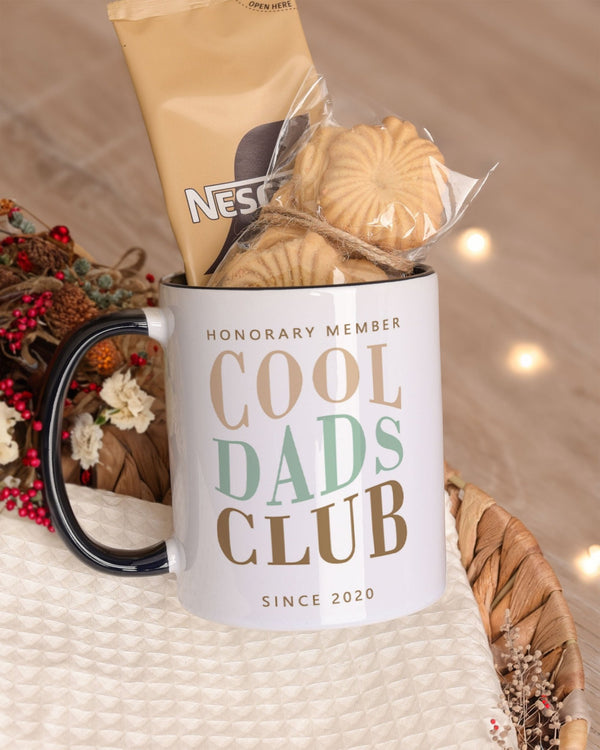 Cool Dads Club - Black Mug Gift Box - GOTShirts