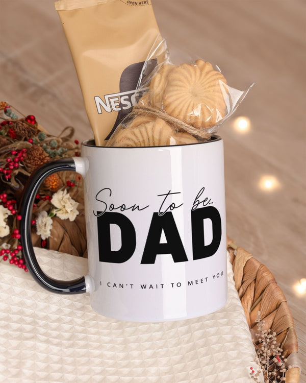 Soon To Be Dad - Black Mug Gift Box - GOTShirts