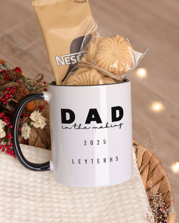 Dad In The Making - Black Mug Gift Box - GOTShirts