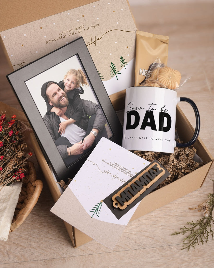 Soon To Be Dad - Black Mug Gift Box - GOTShirts