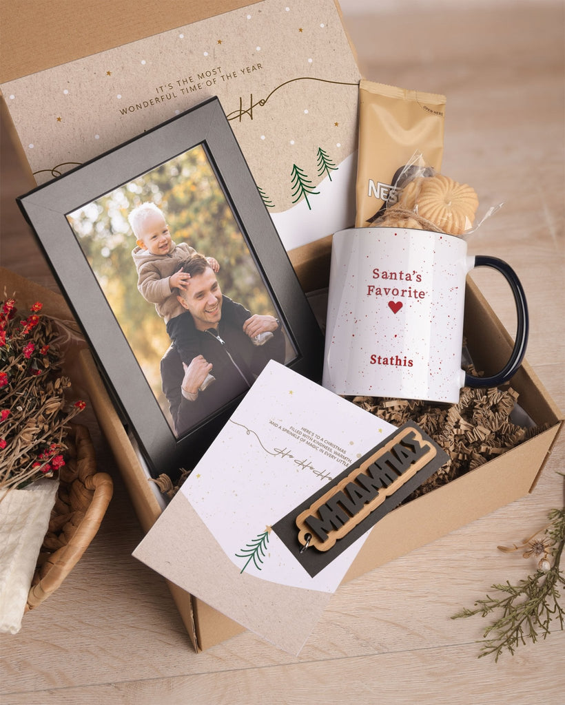 Santa's Favorite - Black Mug Gift Box - GOTShirts