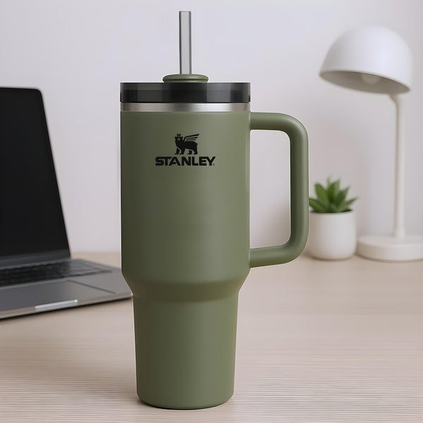 Stanley Quencher Engraved Tumbler - Dried Pine - GOTShirts