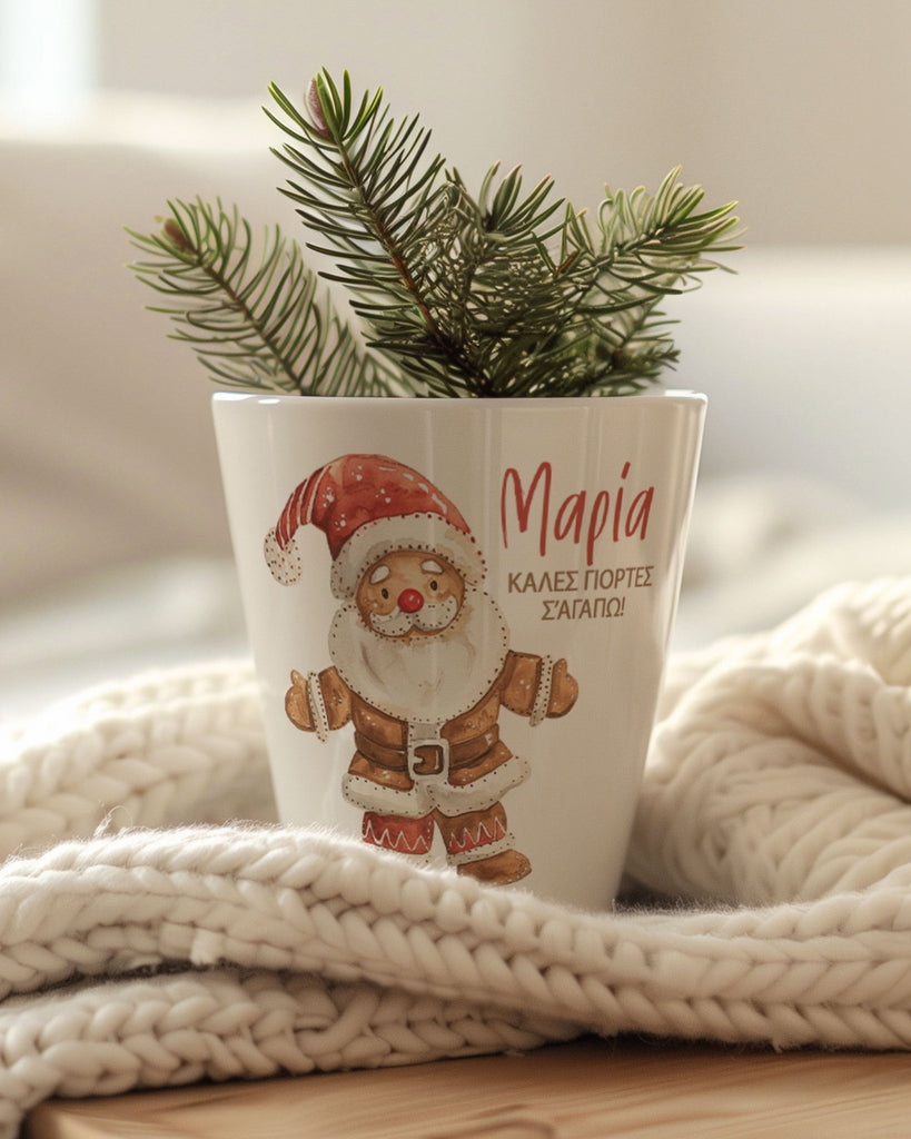 Santa Claus - Flower Pot - GOTShirts