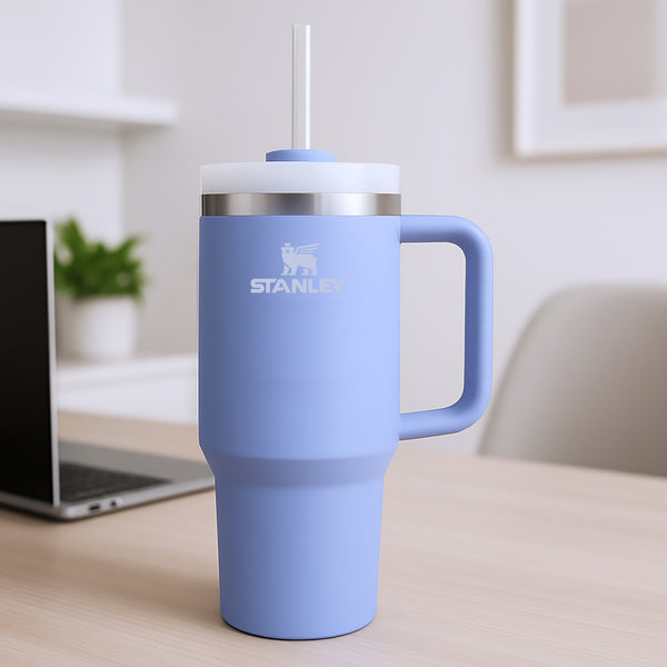 Stanley Quencher Engraved Tumbler - Hydrangea - GOTShirts