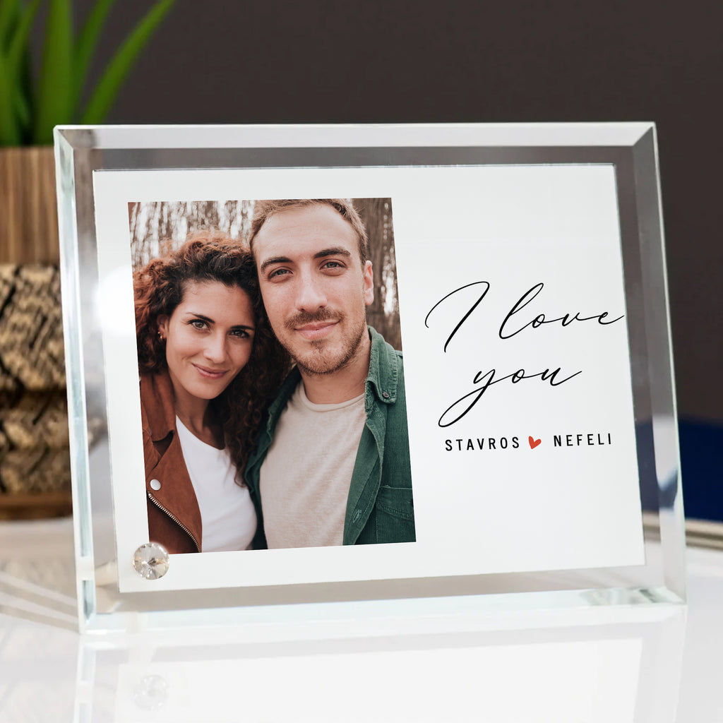 I Love You - Crystal Photo Display - GOTShirts