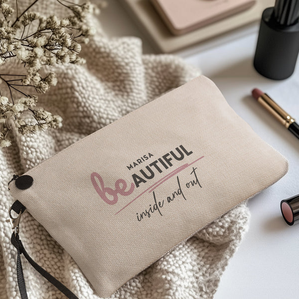 Beautiful Inside And Out - Makeup Bag Gift Box - GOTShirts
