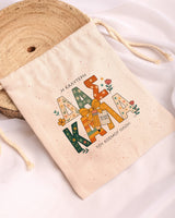 Teacher Letters - Gold Handle Mug & Linen Pouch Set - GOTShirts