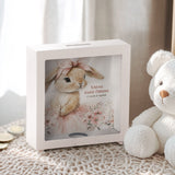 Pink Easter Bunny - Wooden Money Box Frame - GOTShirts