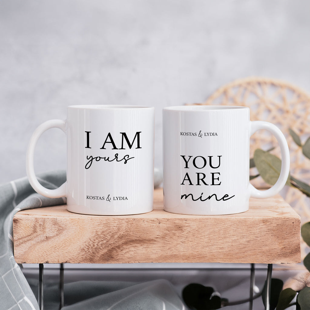 Yours/Mine - Ceramic Mug 330ml Set Of 2