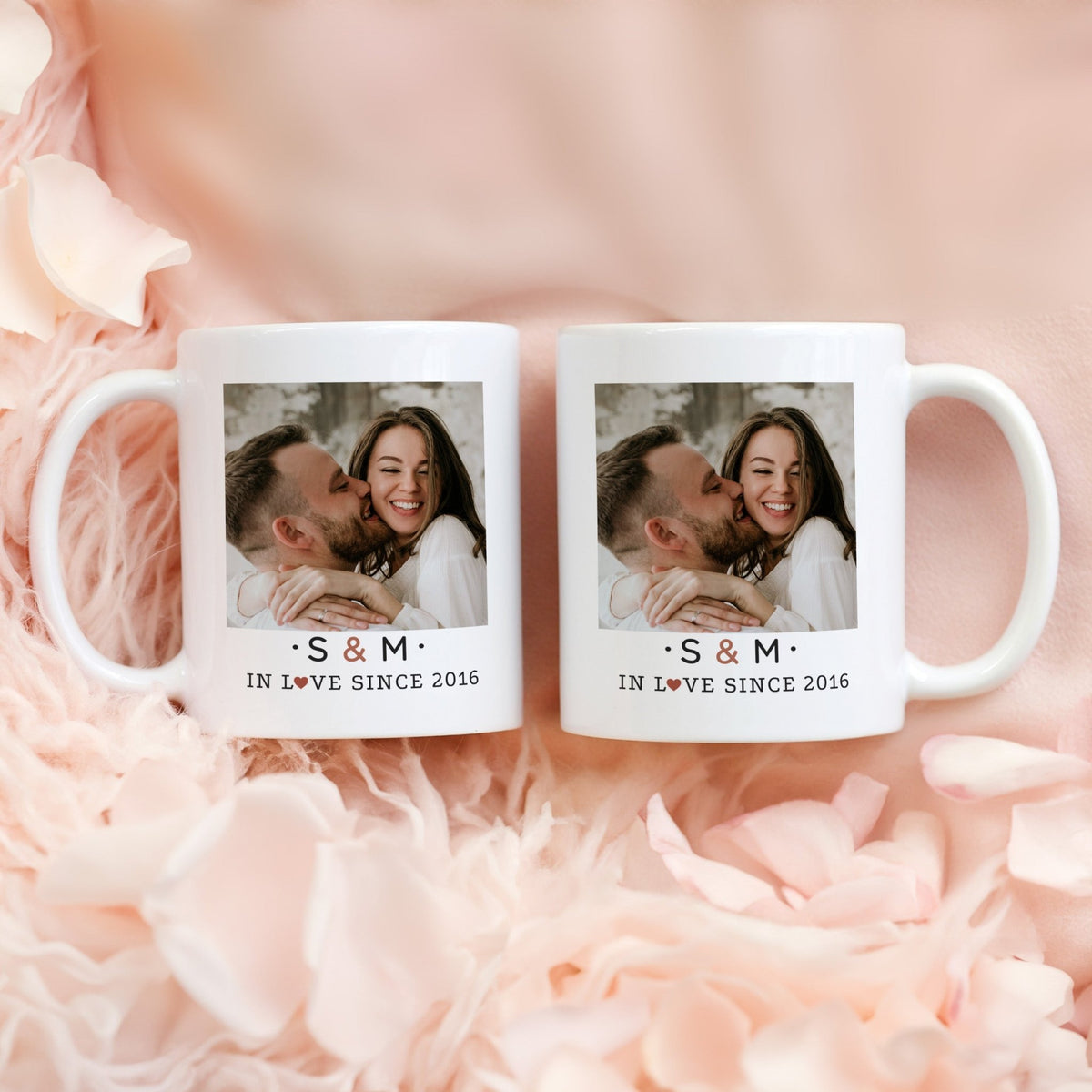 In Love Since - Ceramic Mug 330ml Set Of 2 - GOTShirts