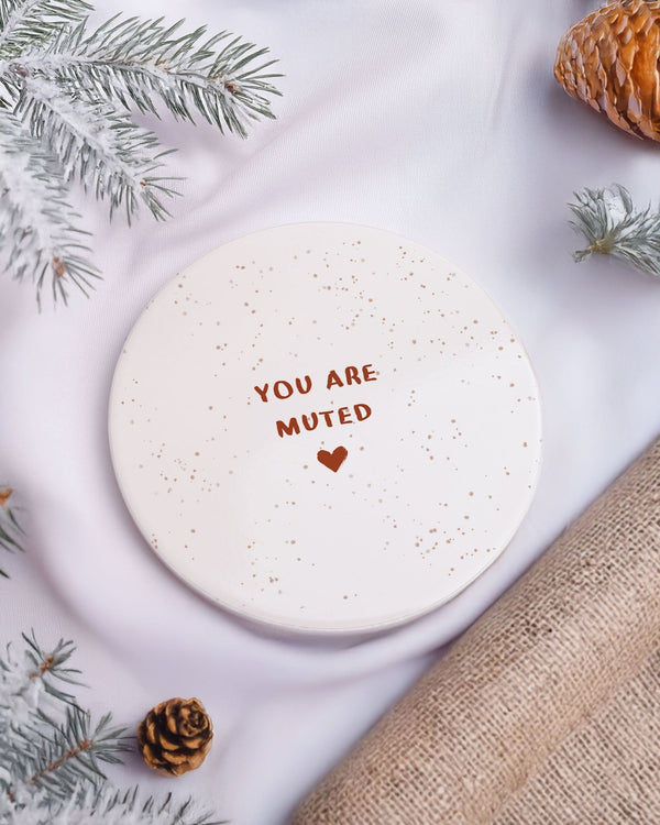 You Are Muted - Ceramic Mug 11oz & Coaster Gift Box - GOTShirts