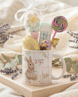 Pink Bunny with Carrots - Ceramic Mug Gift Set - GOTShirts