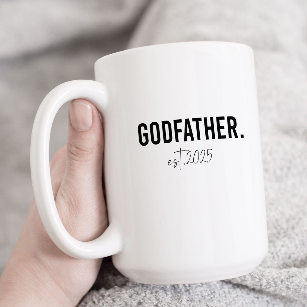 Godfather Est. - Large Ceramic Coffee Mug - GOTShirts