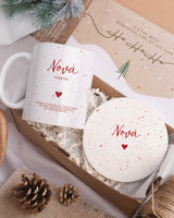 Godparents - Ceramic Mug 11oz & Coaster Gift Box - GOTShirts
