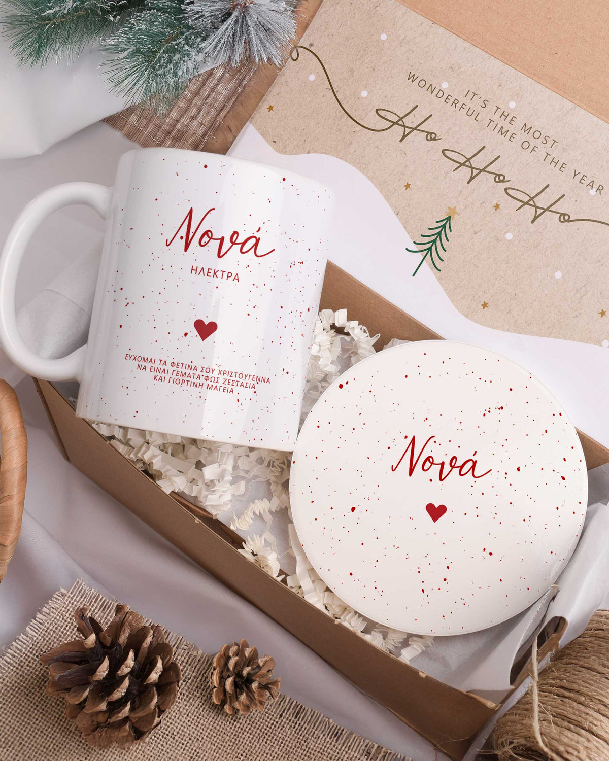 Godparents - Ceramic Mug 11oz & Coaster Gift Box - GOTShirts