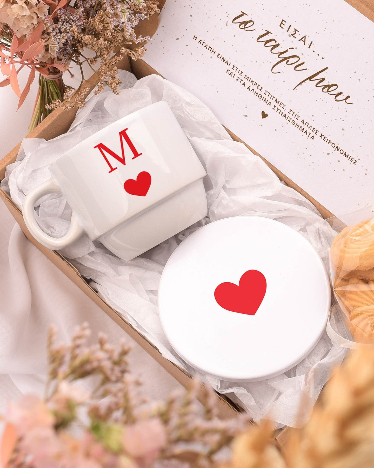 Hearts - Coffee Mug & Coaster Set - GOTShirts