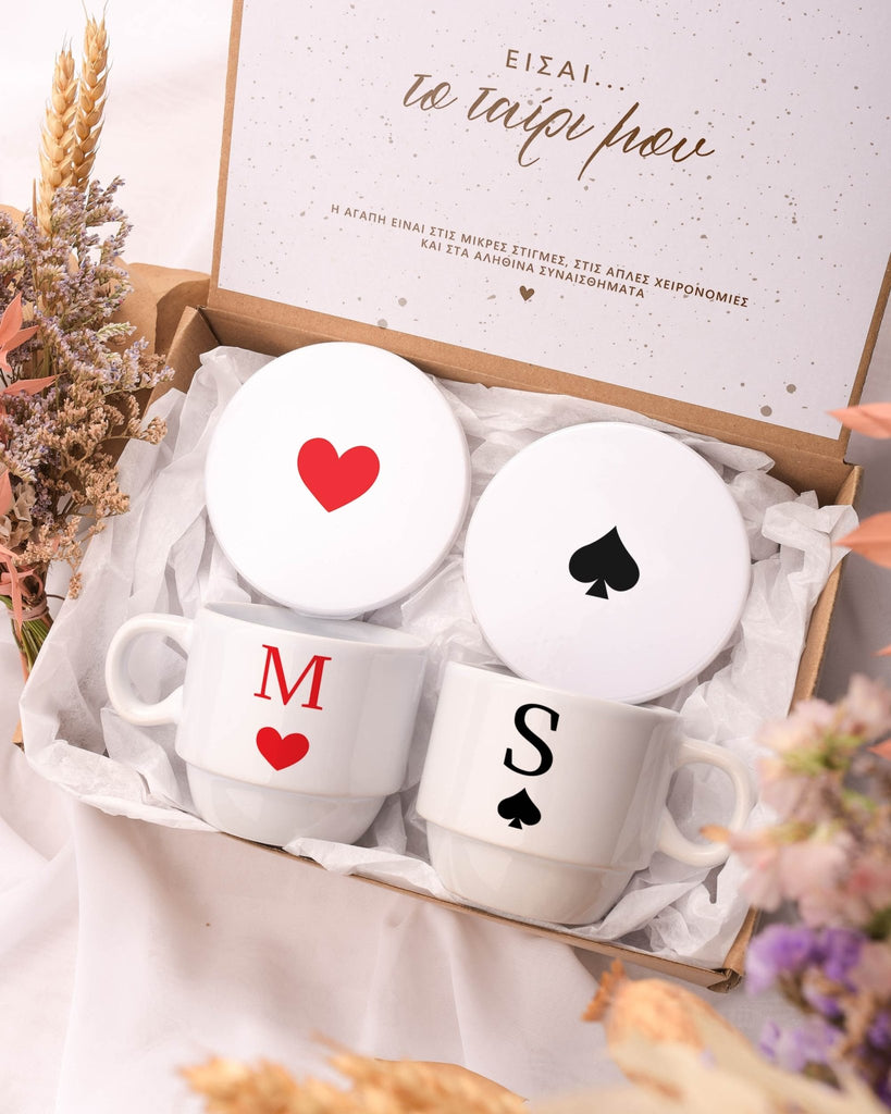 Hearts - Coffee Mug & Coaster Set - GOTShirts